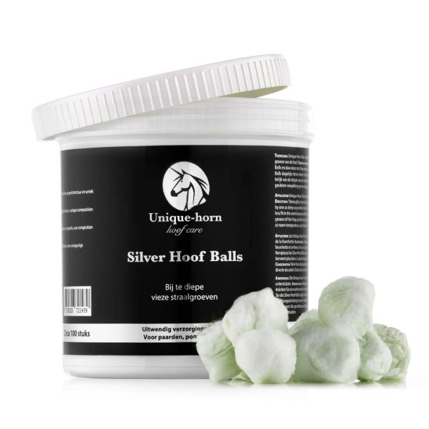 Silver Hoof Balls 100 stk